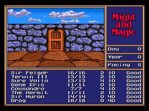 Mastering the Elemental Magics in Might and Magic II: Gates to Another World